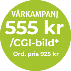 Vårkampanj cgi bilder opv becreative